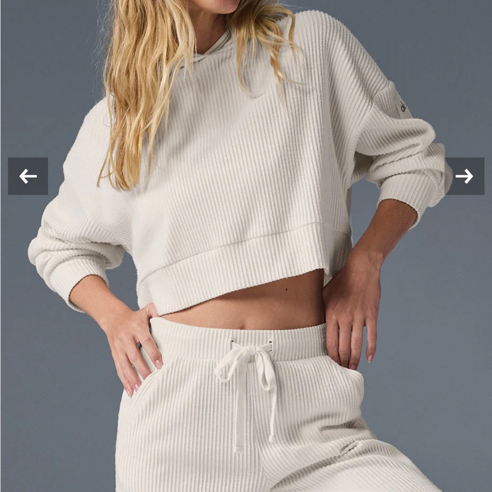 Alo Ivory Muse Hoodie XS